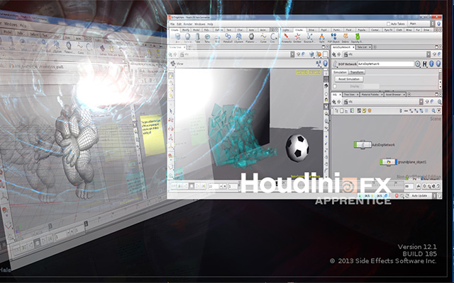 houdini刚体动力学教程