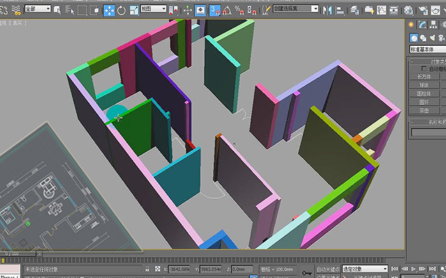 3dmax室内墙体建模教程