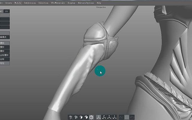silo2.2制作护腕部分建模教程