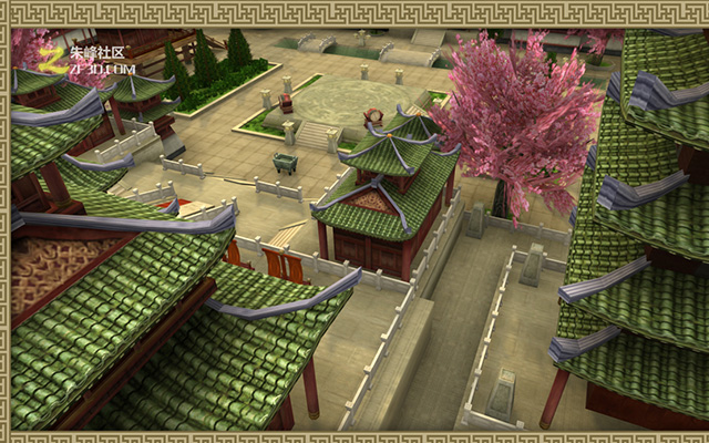 古代游戏场景植物(树草)的制作