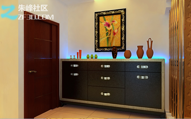 整体室内建模灯光部分