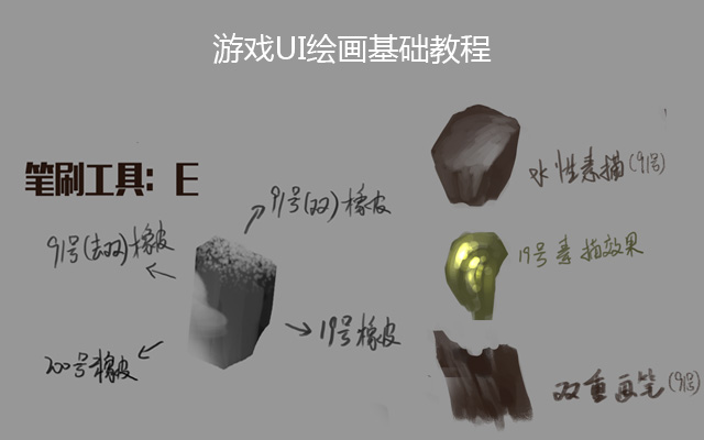 游戏UI绘画工具教程