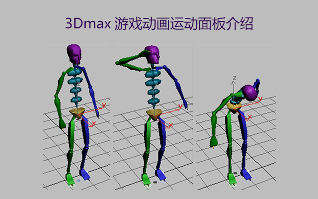 3dmax游戏动画运动面板介绍