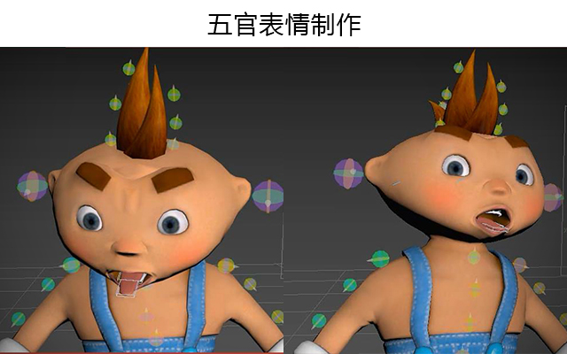 五官表情制作