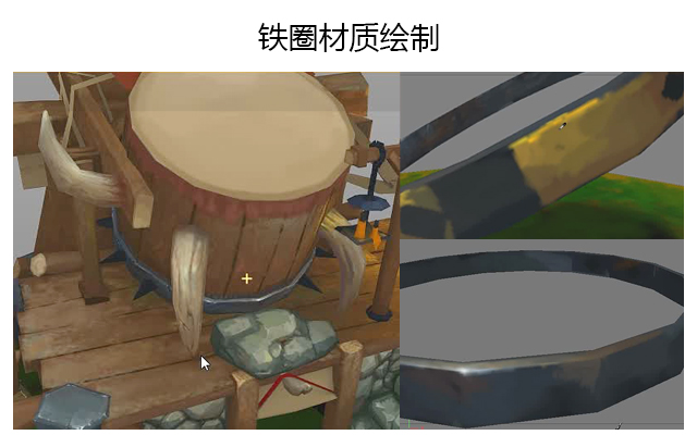 铁圈材质绘制