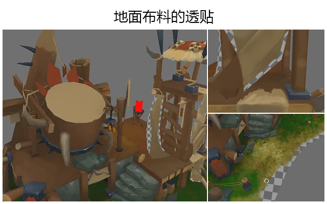 地面布料的透贴