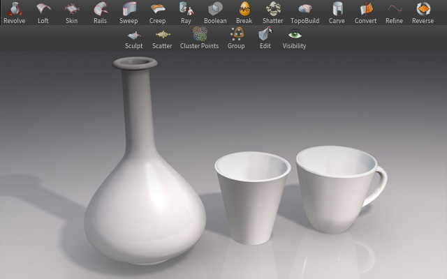 houdini model模型面板全工具讲解