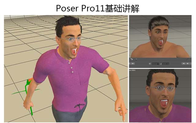 Poser Pro11基础讲解