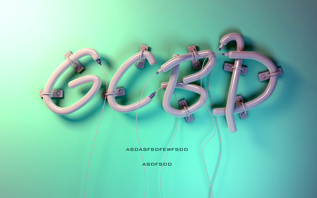 C4D立体文字海报制作教程